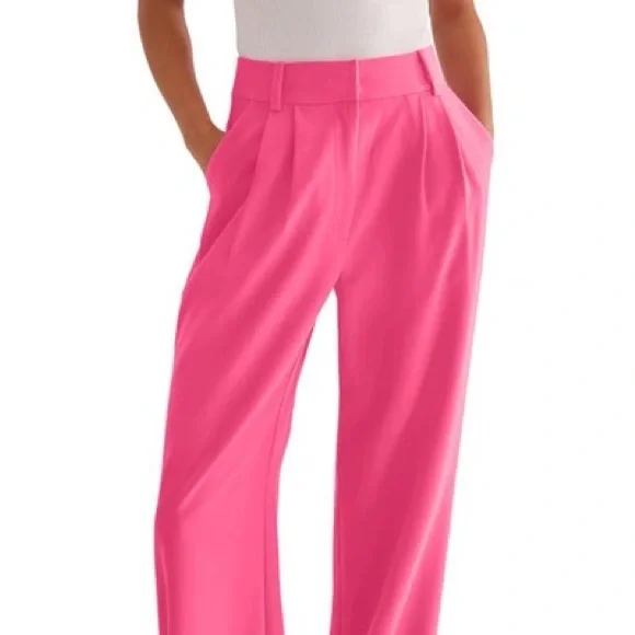 FAVORITE DAUGHTER || FAVORITE PANT IN PINK PEACOCK - Picture 2 of 4